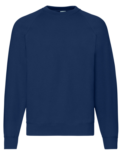 Fruit of the Loom Mens Sweatshirt CLASSIC. (Raglan) (3XL)