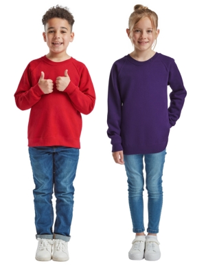 Fruit of the Loom Kids Sweatshirt CLASSIC (Raglan) (104 - 164)