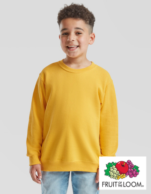 Preview: Fruit of the Loom Kids Sweatshirt CLASSIC (Set-in-Sweat) (104 - 164)