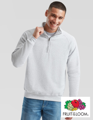 Fruit of the Loom Mens Sweatshirt CLASSIC ZIP. (S - XXL)