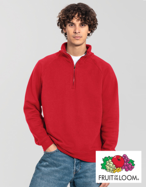 Fruit of the Loom Mens Sweatshirt ZIP ICONIC PREMIUM (S - 4XL)