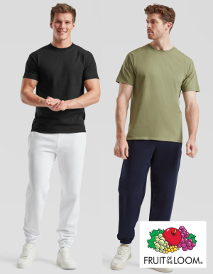 Fruit of the Loom Mens Trainerhose CLASSIC (Gummizug an Beinabschluss) (S - XXL)