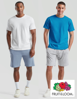 Fruit of the Loom Mens Jersey Shorts ICONIC 195 (S - XXL)