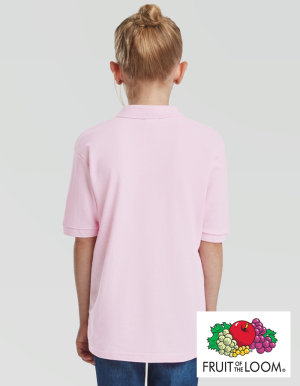 Preview: Fruit of the Loom Kids Poloshirt 65/35 (104 - 164)