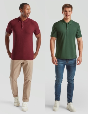 Fruit of the Loom Mens Poloshirt HEAVY 65/35 (S - 3XL)