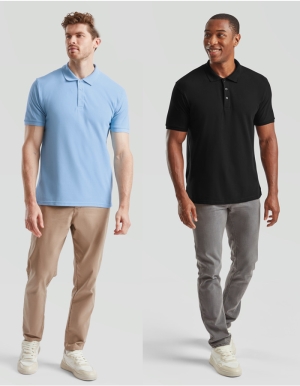 Fruit of the Loom Mens Poloshirt PREMIUM (S - 3XL)