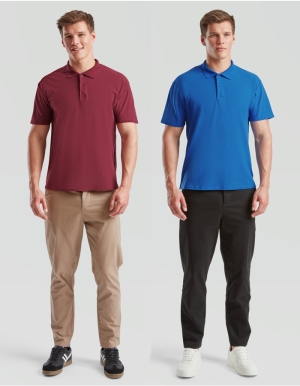Fruit of the Loom Mens Poloshirt ORIGINAL (S - 3XL)