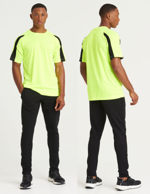 JUST COOL Mens Sportshirt CONTRAST (S - XXL)