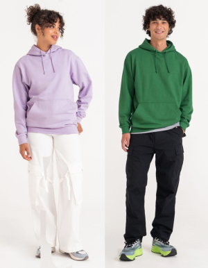 Just Hoods Mens Hoodie COLLEGE. (XS - 3XL)