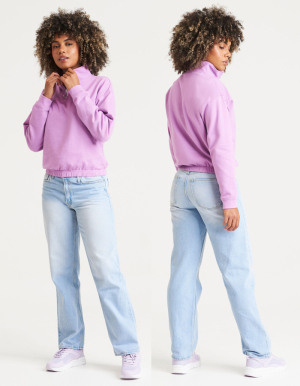 JUST HOODS Ladies Sweatshirt (XXS - XL)