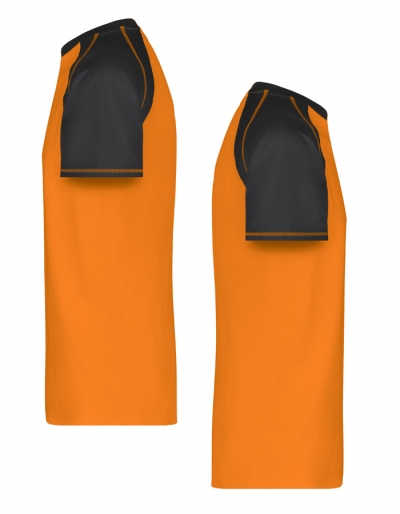 Preview: JAMES&NICHOLSON Mens T-Shirt RAGLAN (3XL)