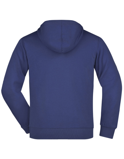 Preview: JAMES&NICHOLSON Mens Hoodiejacke (S - 3XL)