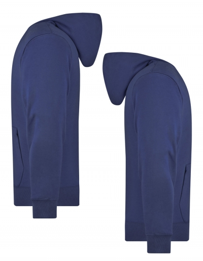 Preview: JAMES&NICHOLSON Mens Hoodiejacke (S - 3XL)