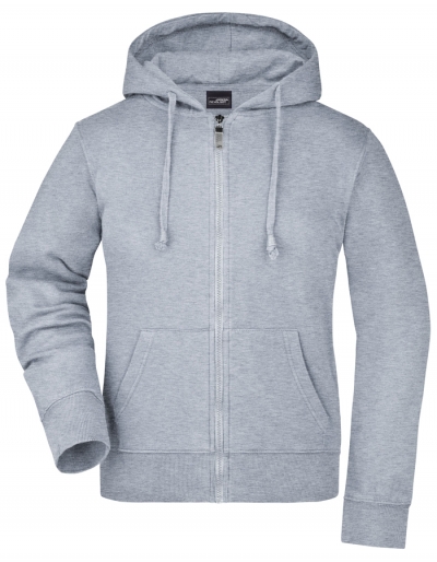 Preview: JAMES&NICHOLSON Ladies Hoodiejacke (S - XXL)
