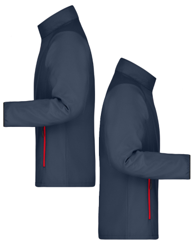 Preview: JAMES&NICHOLSON Mens Promo Softshell Jacke (S - 3XL)