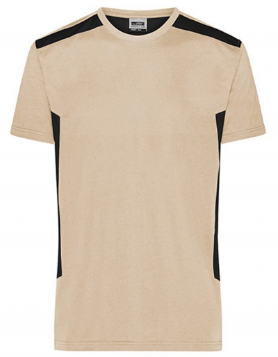 JAMES&NICHOLSON Mens T-Shirt BIO WORKWEAR STRONG (XS - 6XL)