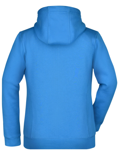 Preview: JAMES&NICHOLSON Ladies Hoodiejacke DOUBLEFACE (S - XXL)