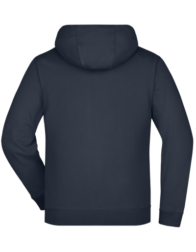 Preview: JAMES&NICHOLSON Mens Hoodiejacke DOUBLEFACE (S - 3XL)
