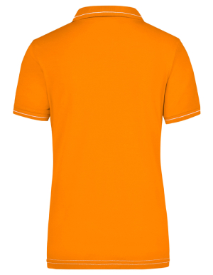 Preview: JAMES&NICHOLSON Ladies Kontrast-Poloshirt ELASTIC (S - XXL)