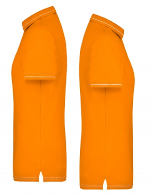 Preview: JAMES&NICHOLSON Ladies Kontrast-Poloshirt ELASTIC (S - XXL)