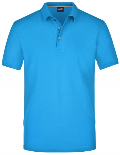 JAMES&NICHOLSON Mens Poloshirt PIMA (3XL)