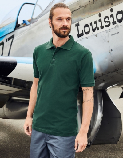 JAMES&NICHOLSON Mens Poloshirt WORK. (S - 6XL)