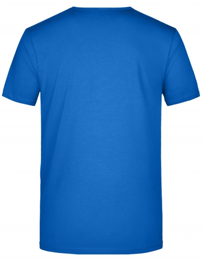 Preview: JAMES&NICHOLSON Mens V-Neck T-Shirt SLIM FIT (S - XXL)