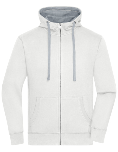 JAMES&NICHOLSON Mens Hoodiejacke LIFESTYLE (3XL)