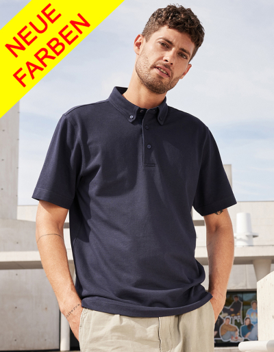 JAMES&NICHOLSON Mens Poloshirt PLAIN (S - 3XL)