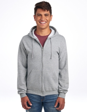 JERZEES Mens Hoodiejacke NUBLEND® (3XL)