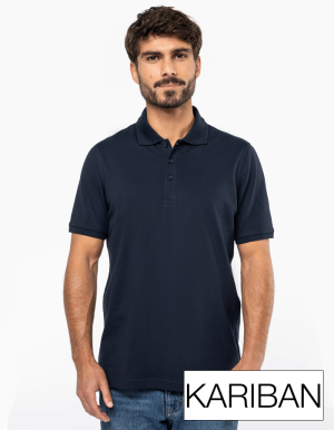 KARIBAN Mens Poloshirt "STRETCH" (S - 3XL)