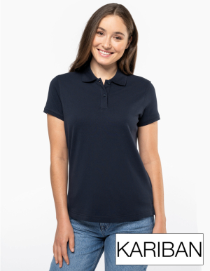 KARIBAN Ladies Poloshirt "STRETCH" (XS - XXL)