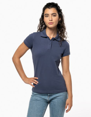 KARIBAN Ladies Poloshirt "STRETCH" (XS - XXL)