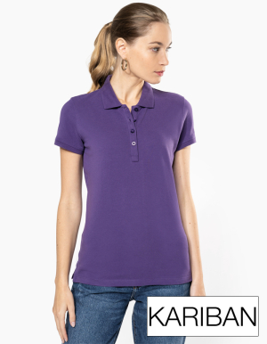 KARIBAN Ladies Poloshirt "PIQUE" (XS - 3XL)