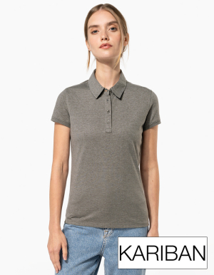KARIBAN Ladies Poloshirt "JERSEY" (XS - XXL)