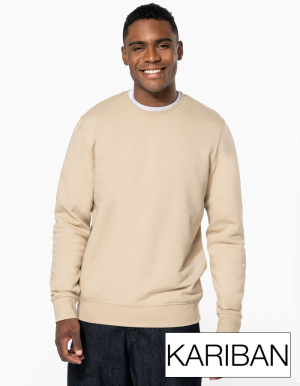 KARIBAN Mens Umweltfreundliches Sweatshirt (XS - 5XL)
