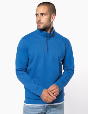 KARIBAN Mens Sweatshirt "1/4 REISSVERSCHLUSS" (XS - 4XL)