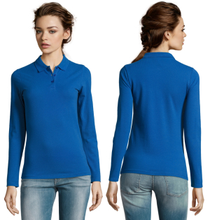 SOLS Ladies Langarm-Poloshirt PERFECT (S - 3XL)