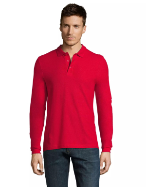 SOLS Mens Langarm-Poloshirt WINTER II (3XL)