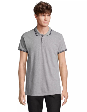 SOLS Mens Kontrast-Poloshirt PASADENA (S - 3XL)