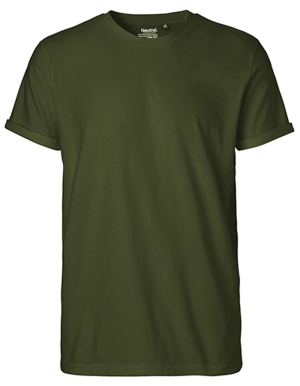 NEUTRAL® Mens T-Shirt ROLL UP (3XL)