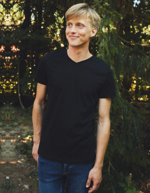 NEUTRAL® Mens T-Shirt V-NECK (S - 3XL)