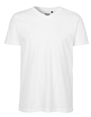 NEUTRAL® Mens T-Shirt V-NECK (3XL)