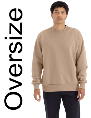 Next Level Apparel Unisex Sweatshirt OVERSIZE (XS - 3XL)