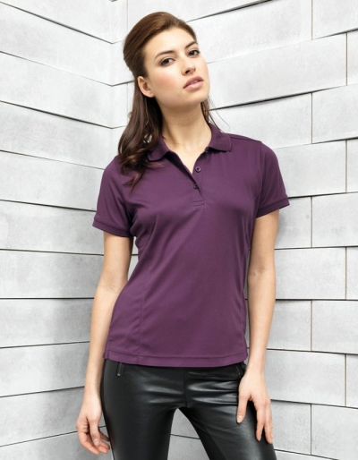 Premier Workwear Ladies Poloshirt COOLCHECKER