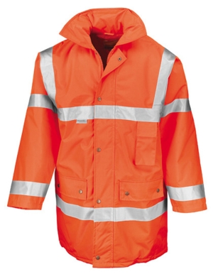 RESULT Sicherheitsjacke Klasse 3 (Fluoreszierendes Orange)