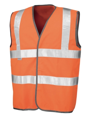 RESULT Sicherheits-Hi-Viz-Weste (Fluoreszierendes Orange)