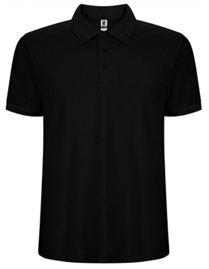 1/2 PREIS: ROLY Mens Poloshirt PEGASO PREMIUM (Black/XXL)