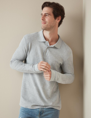 STEDMAN Mens Langarm-Poloshirt 100 (S - XXL)