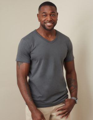 STEDMAN Mens V-Neck T-Shirt BEN (S - XXL)